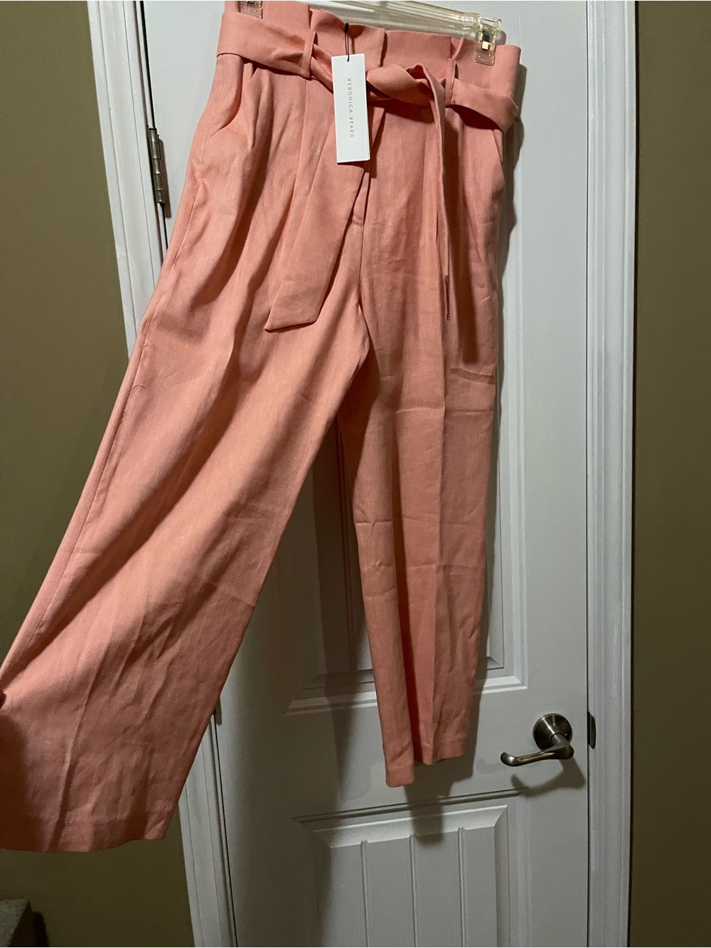 Veronica Beard Linen Gaya Single Breasted Jacket & Elise Pants Suit - nwt size 8 - Picture 6 of 6